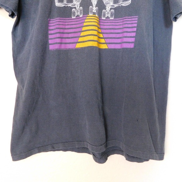 Vintage 80s Fighter Jet B-1B Military Plane Shirt Adult XL Single Stitch RARE - Picture 10 of 14